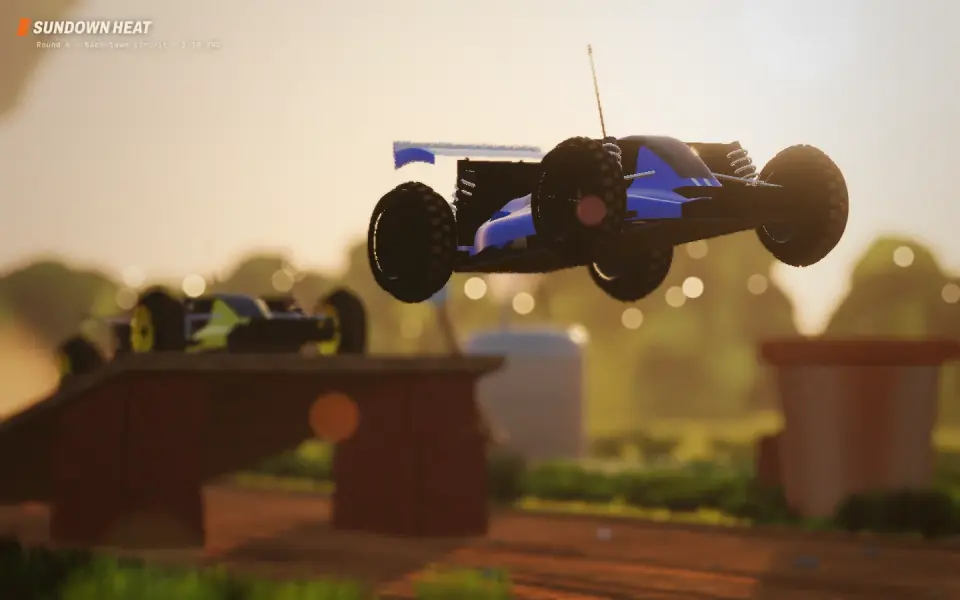 Backyard RC Buggy Racer: sample output